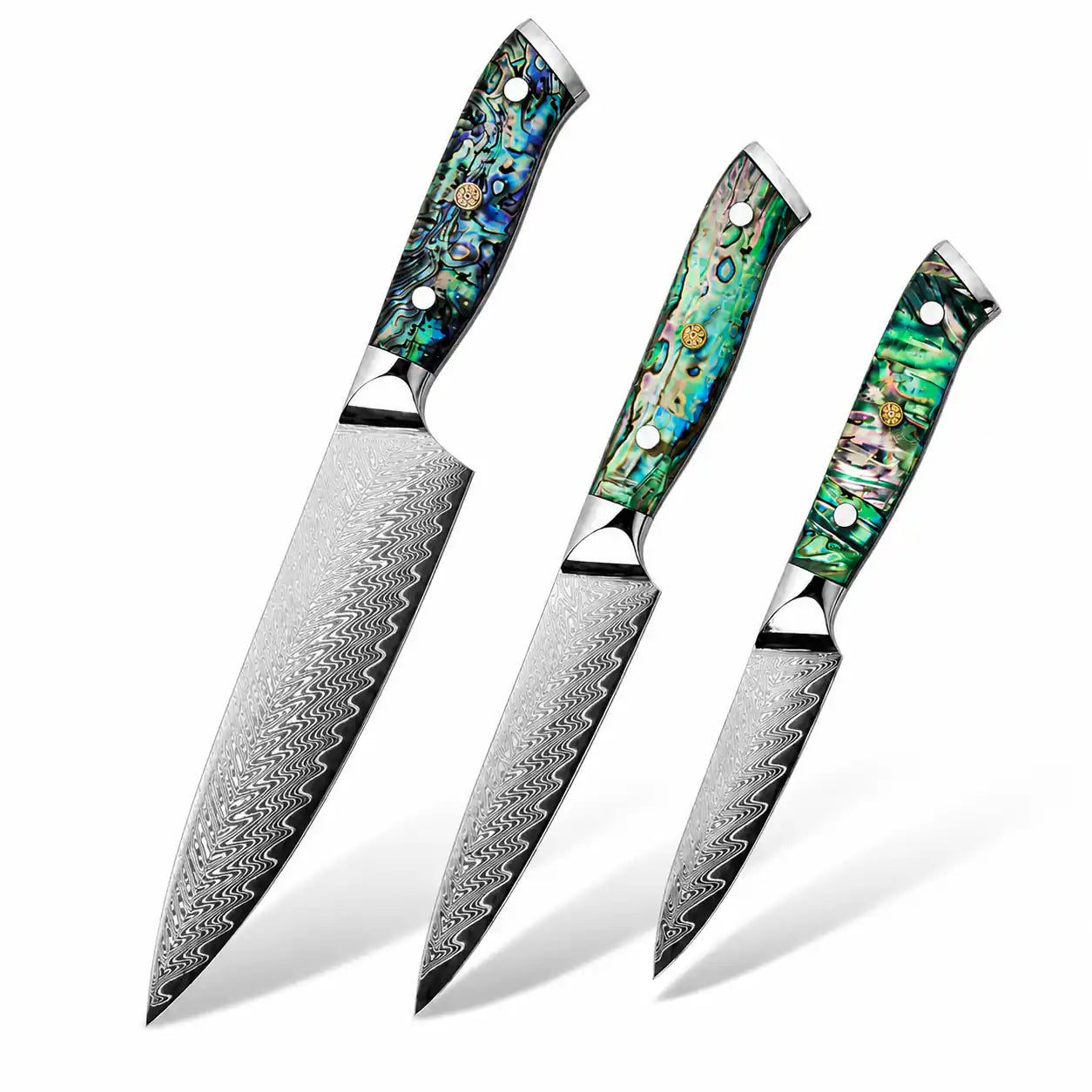 Set 3 couteaux japonais - Collection Aora