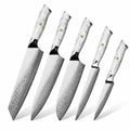 Set de 5 couteaux japonais - Collection Shiro
