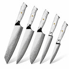 Set de 5 couteaux japonais - Collection Shiro
