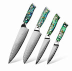 Set 4 couteaux japonais - Collection Aora