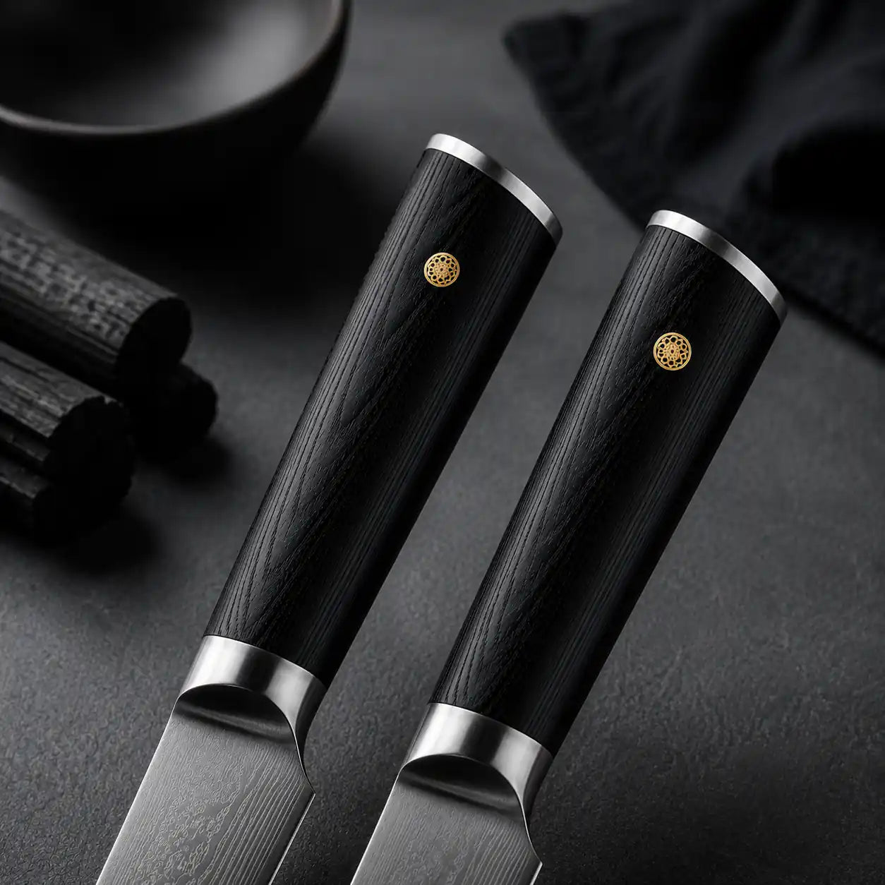 Set de 2 couteaux japonais - Collection Kuro