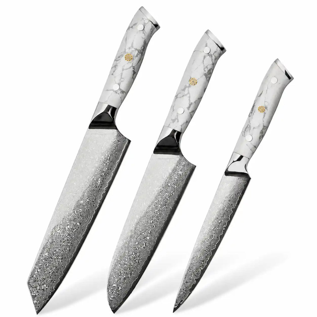 Set de 3 couteaux japonais - Collection Shiro