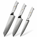 Set de 3 couteaux japonais - Collection Shiro