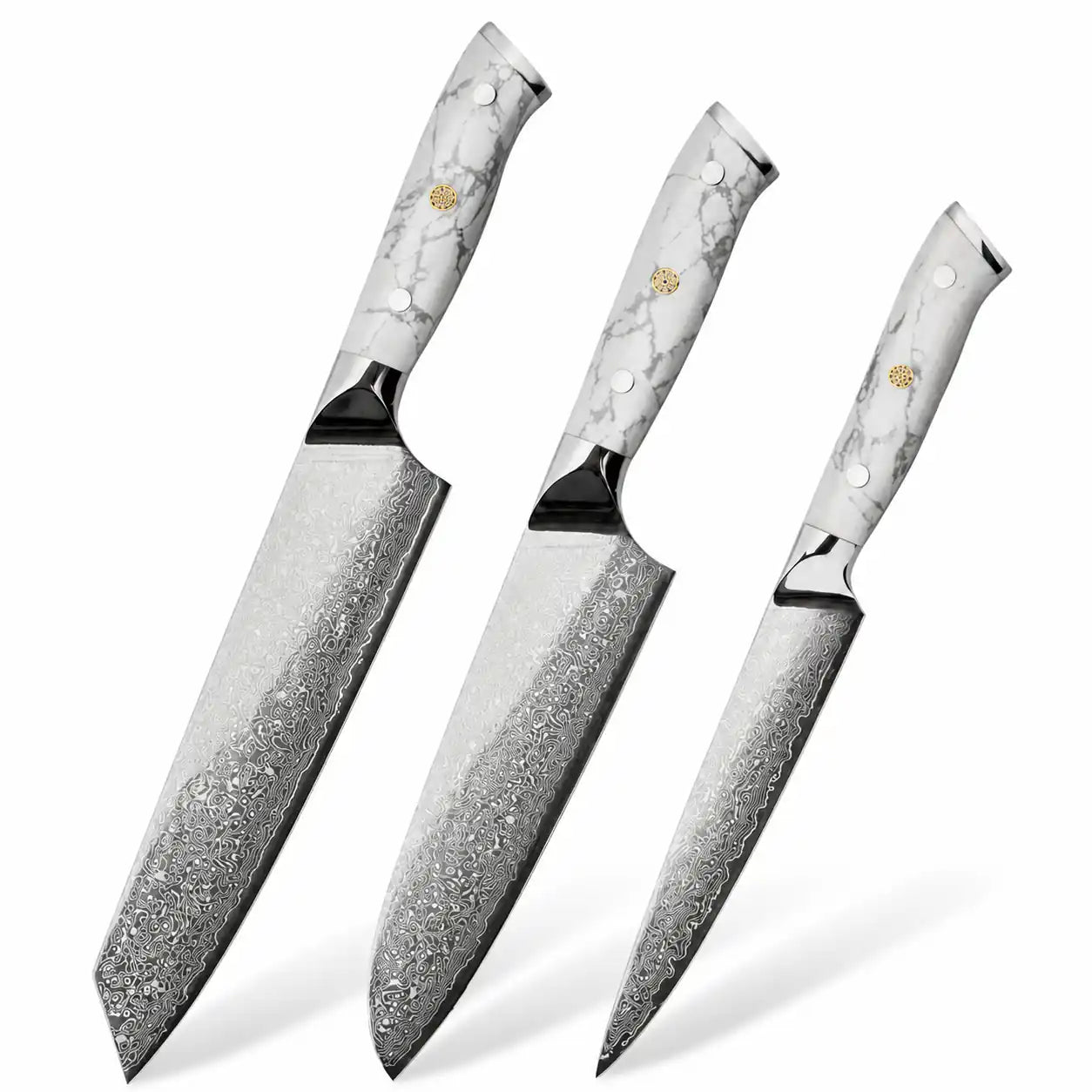 Set de 3 couteaux japonais - Collection Shiro