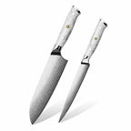 Set de 2 couteaux japonais - Collection Shiro