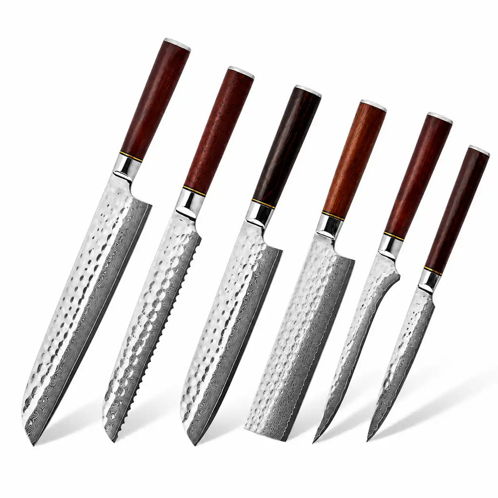 Set de 6 couteaux japonais - Collection Mori