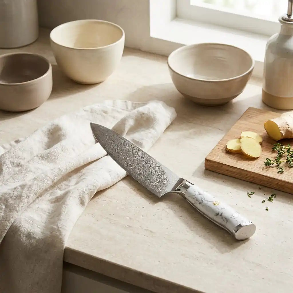 Set de 6 couteaux japonais - Collection Shiro