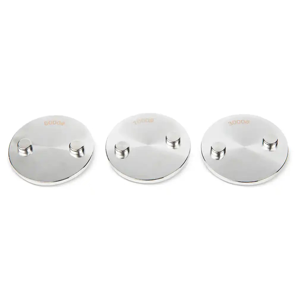 Lot de 3 disques aiguiseur professionnel