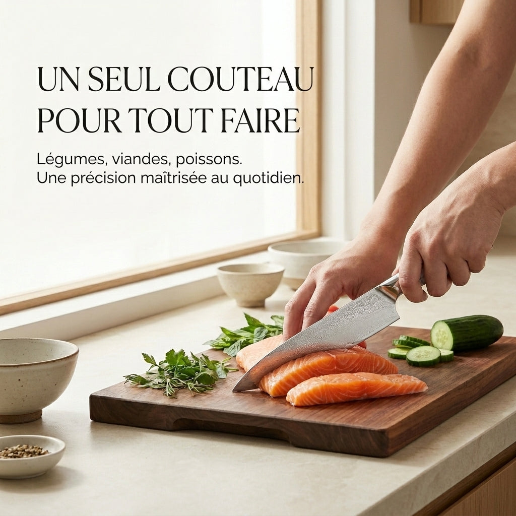Couteau de chef Shiro