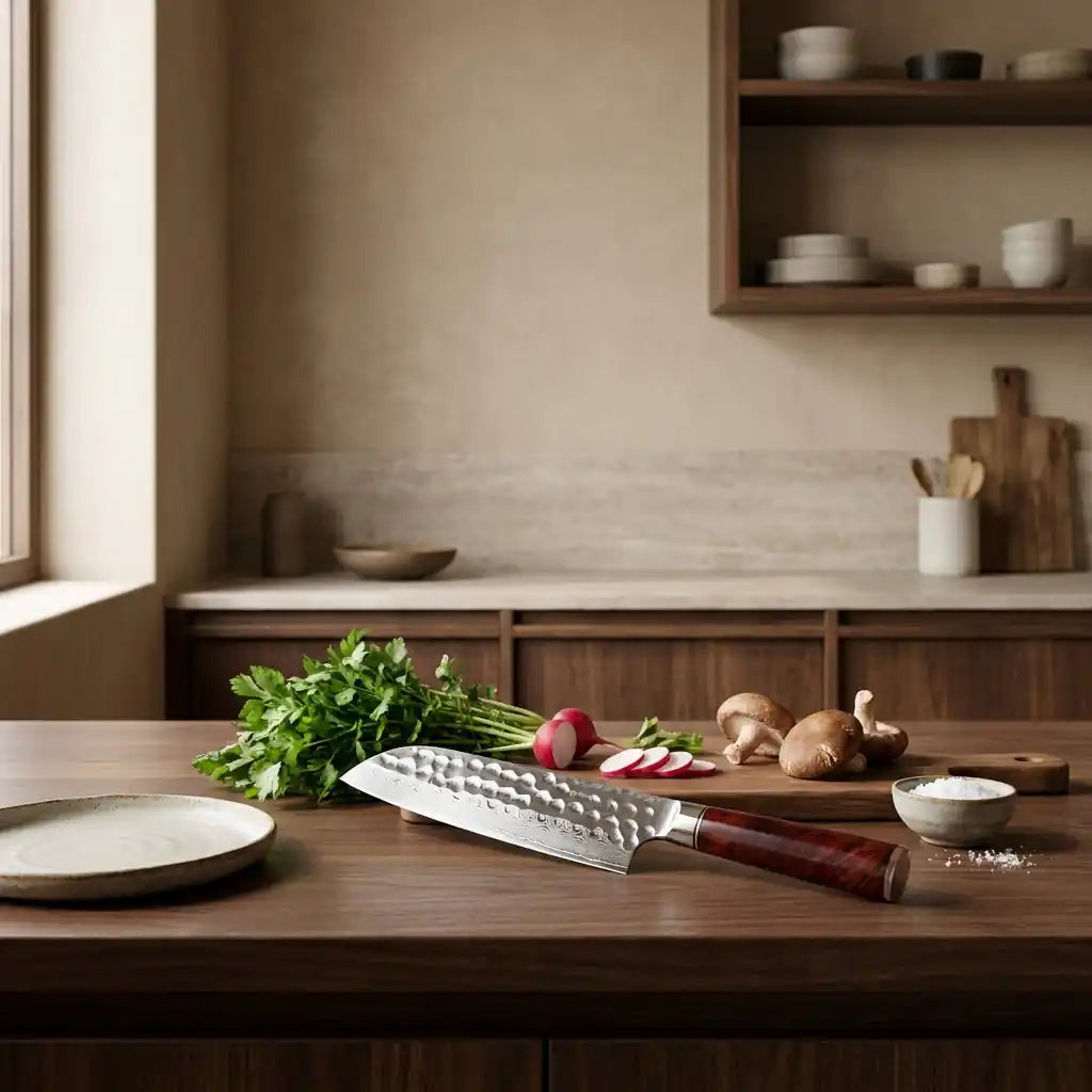Couteau Santoku Mori