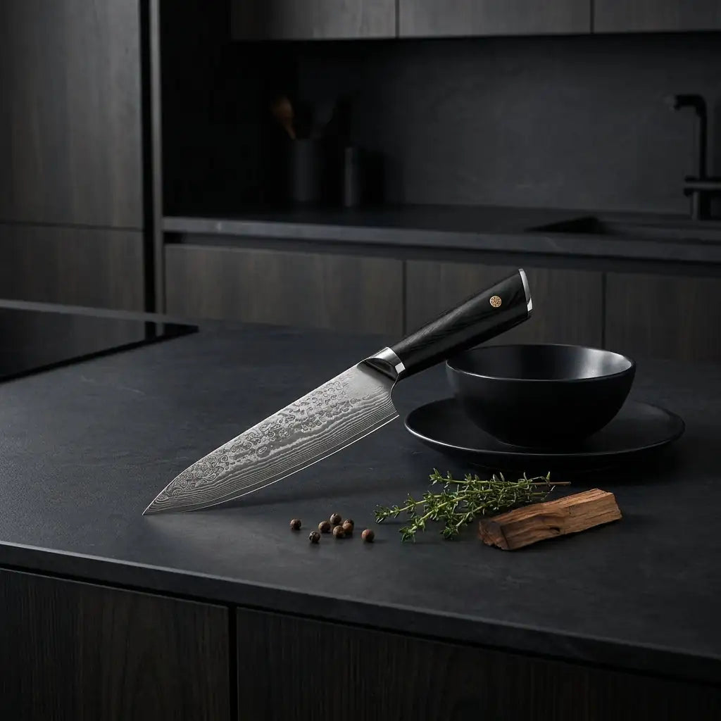 Set de 3 couteaux japonais - Collection Kuro