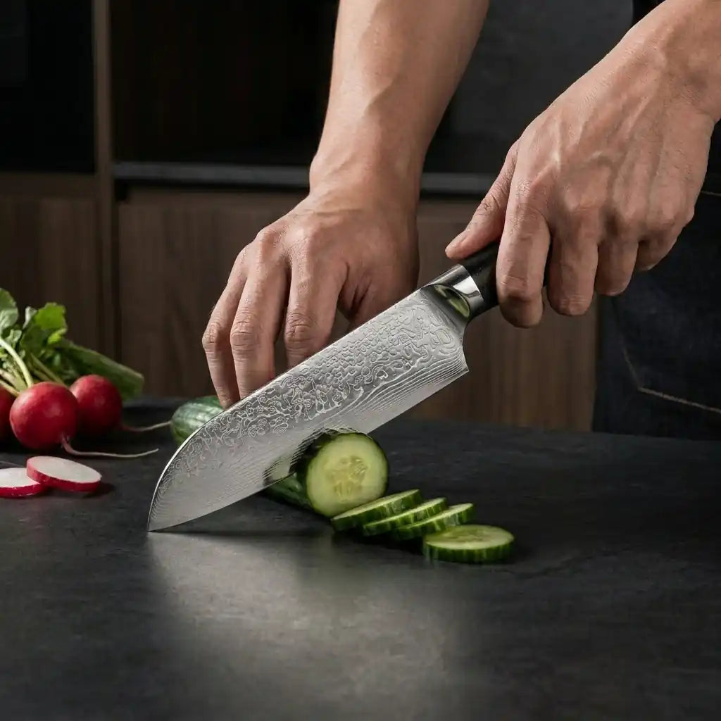 Couteau Santoku Kuro