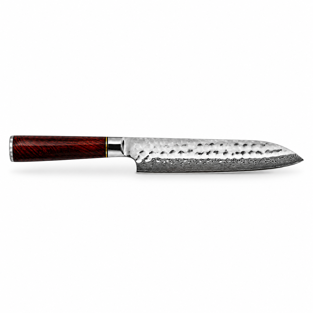 Couteau Santoku Mori — vue horizontale