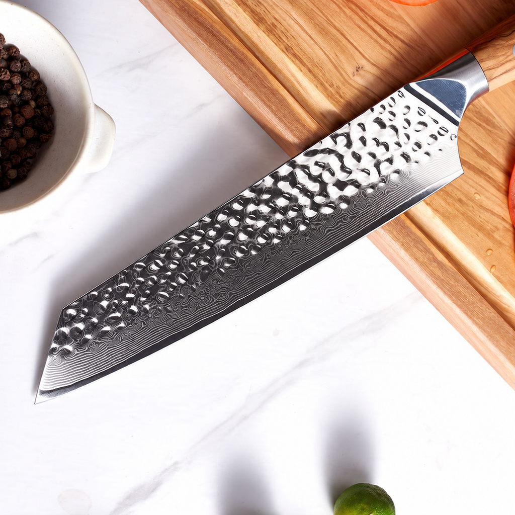 Couteau Kiritsuke Kohaku — photographie fournisseur en situation