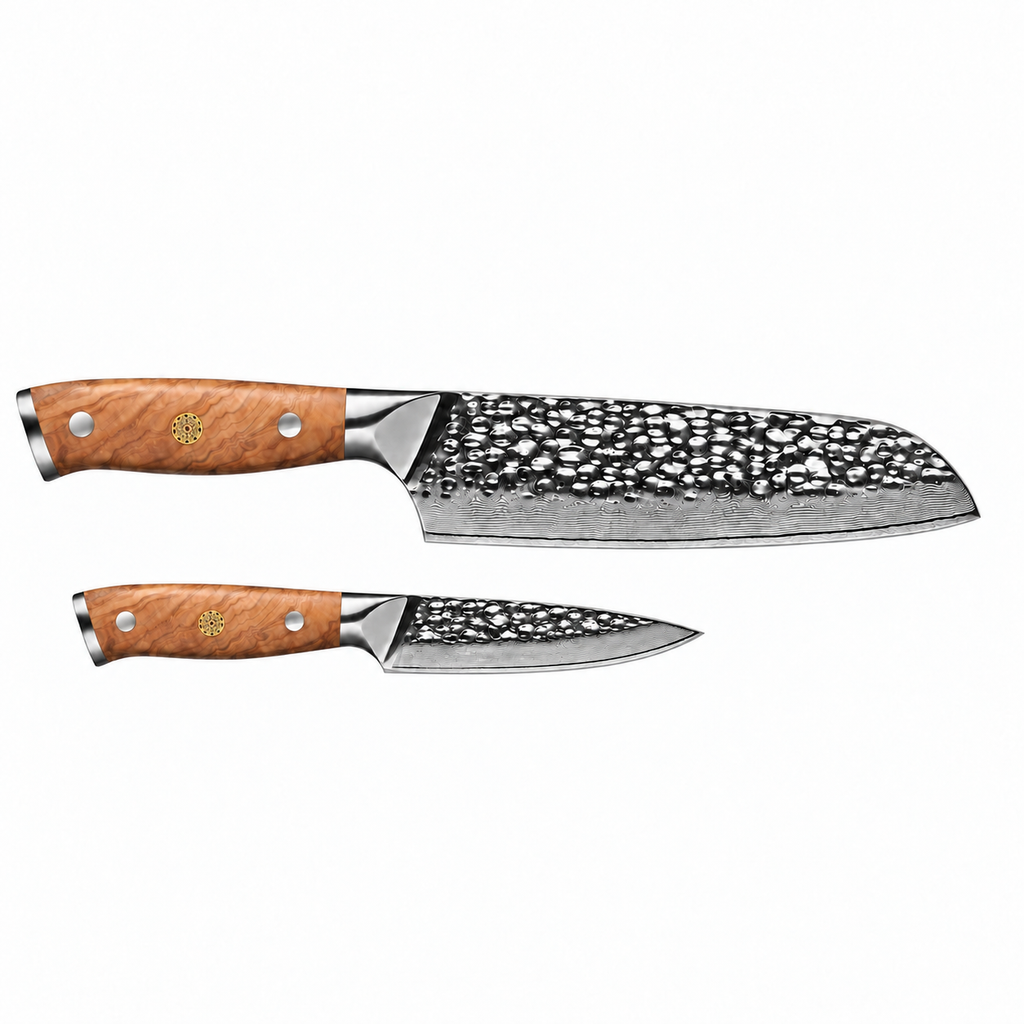 Set japonais Kohaku — Santoku & office