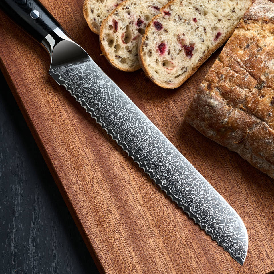 Couteau à pain Naoki — photo en cuisine